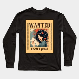 Wanted - Women Long Sleeve T-Shirt